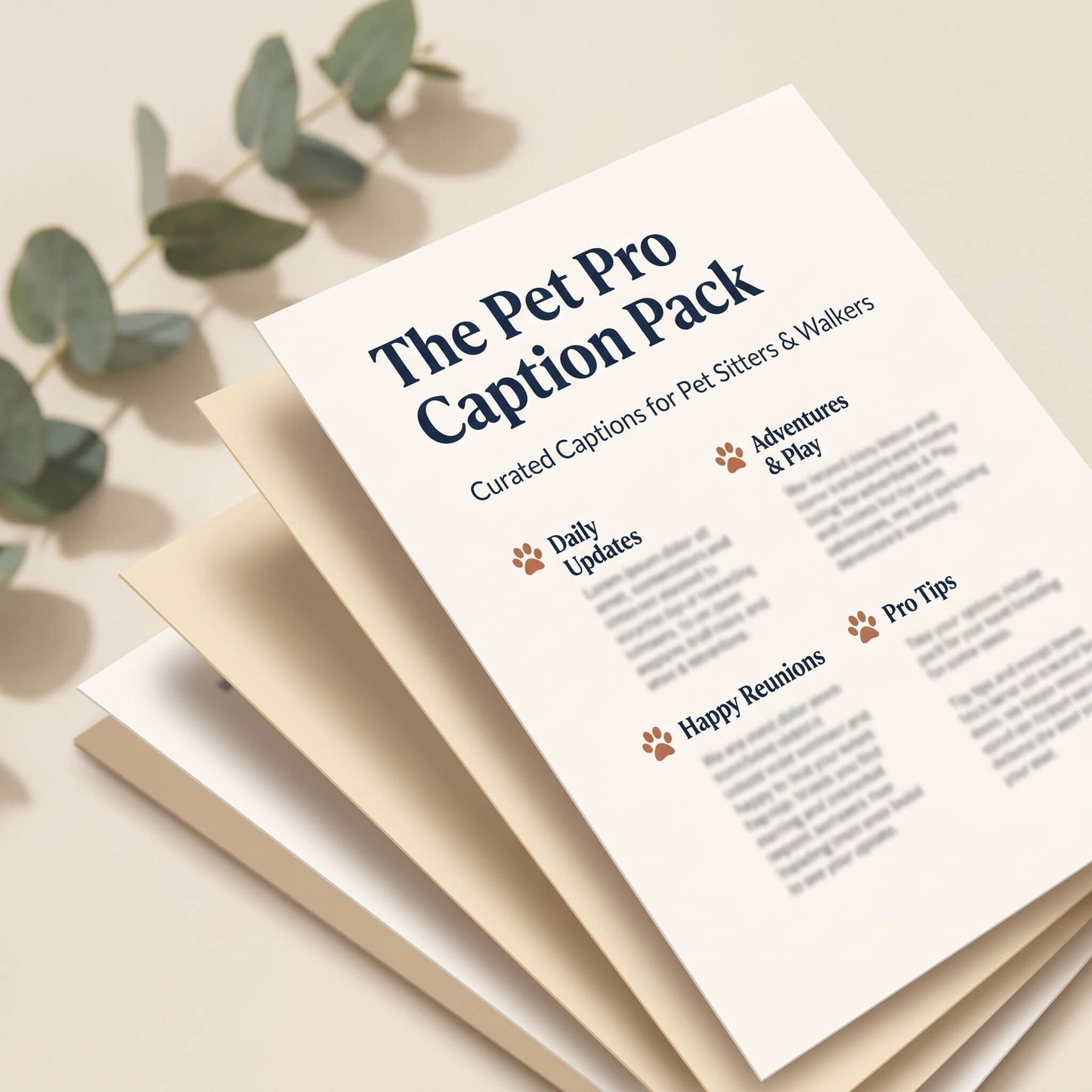 The Pet Pro Caption Pack