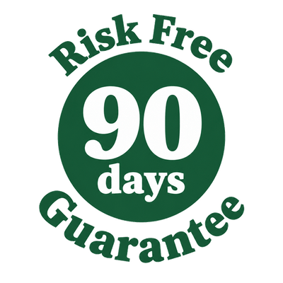 Money-back guarantee badge